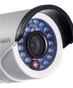 Hikvision EasyIP 1.0 DS-2CD2020F-I - Cámara de vigilancia de red - para exteriores - resistente a la intemperie - color (Día y noche) - 2 MP - 1920 x 1080 - 1080p - montaje M12 - focal fijado - LAN 10/100 - MJPEG, H.264 - CC 12 V / PoE