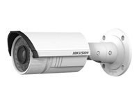 Hikvision IR Bullet Camera DS-2CD2632F-IS - Cámara de vigilancia de red - para exteriores - impermeable - color (Día y noche) - 3 MP - 2048 x 1536 - f14 montaje - vari-focal - LAN 10/100 - MJPEG, H.264 - CC 12 V / PoE
