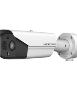 Hikvision HeatPro Series DS-2TD2628-10/QA - Cámara de videovigilancia de red/térmica - bala - color (Día y noche) - 2688 x 1520 (óptico) / 256 x 192 (térmico) - focal fijado - audio - compuesto - LAN 10/100 - MJPEG, H.264, H.265 - CC 12 V/PoE Clase 3