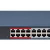 Hikvision Pro Series DS-3E1326P-EI - Conmutador - inteligente - 24 x 10/100 (24 PoE) + 2 x combo Gigabit - sobremesa - PoE (370 W) 2 Hikvision Pro Series DS-3E1326P-EI - Conmutador - inteligente - 24 x 10/100 (24 PoE) + 2 x combo Gigabit - sobremesa - PoE (370 W)