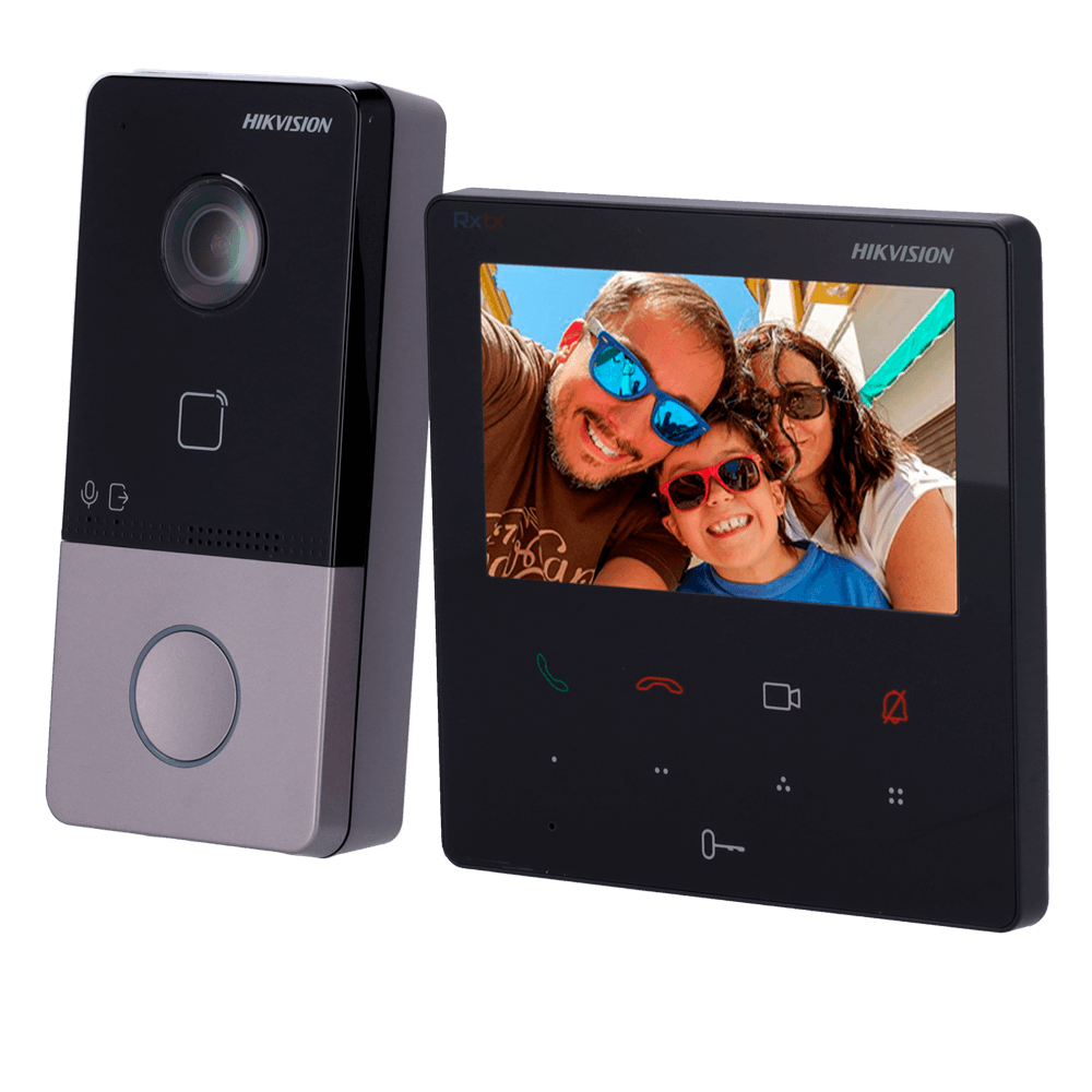 Hikvision Sistema de Videoportero IP Inteligente DS-KIS606-P 1 Hikvision Sistema de Videoportero IP Inteligente DS-KIS606-P
