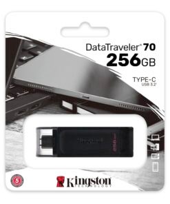Kingston DataTraveler 70 - Unidad flash USB - 256 GB - USB-C 3.2 Gen 1