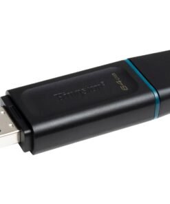 Kingston DataTraveler Exodia - Unidad flash USB - 64 GB - USB 3.2 Gen 1 - negro con turquesa