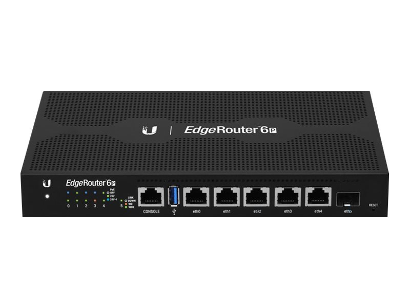 Ubiquiti EdgeRouter ER-6P - Router 1GbE 1 Ubiquiti EdgeRouter ER-6P - Router 1GbE