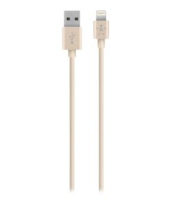 Belkin MIXIT Cable de carga y sincronización Lightning a USB - Cable Lightning - Lightning macho a USB macho - 1.2 m - oro