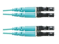 Panduit Opti-Core Latiguillo Fibra Óptica LC-LC Monomodo Dúplex 9/125 OS1/OS2 Elevador 2m Amarillo