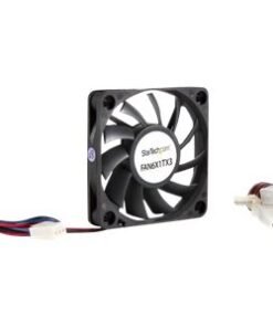 StarTech.com Ventilador Fan para Chasis Caja de Ordenador PC Torre  - 60x10mm - Conector TX3 - Kit de ventilador del sistema - 60 mm