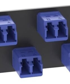 Panduit Opticom Fiber Adapter Panels - Tablero de conexiones - azul - 6 puertos