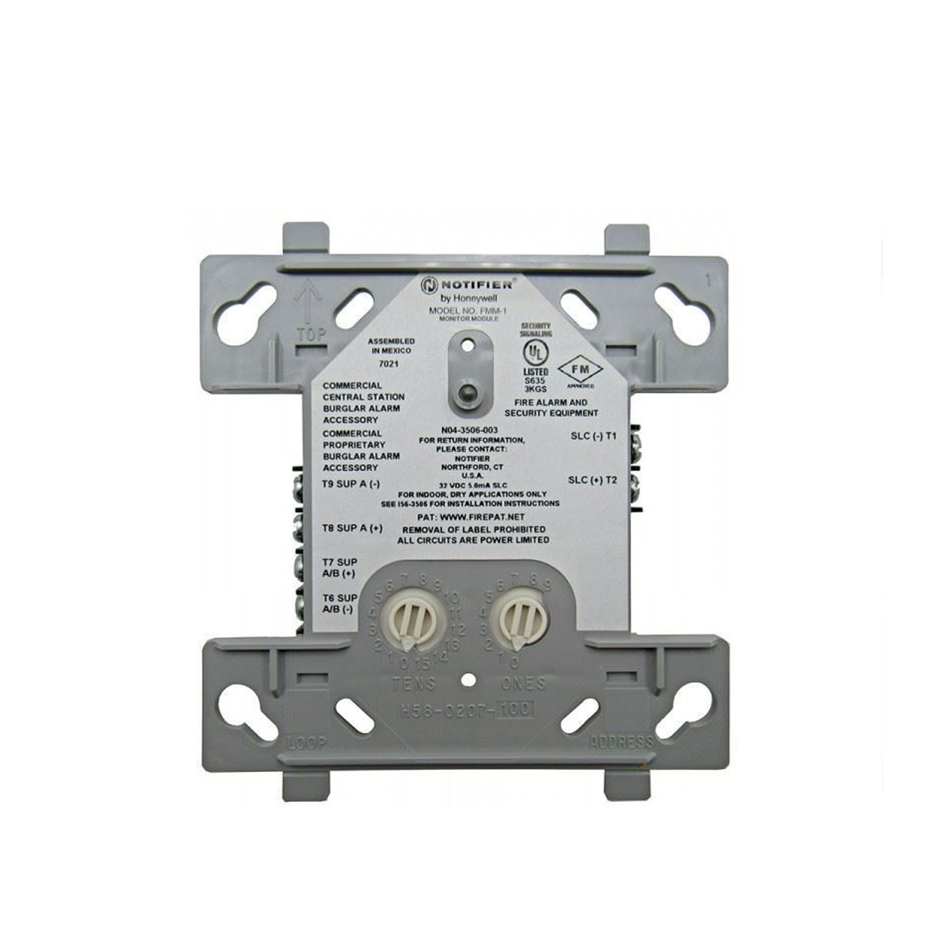 Notifier - Module Contact NO 1 Notifier - Module Contact NO