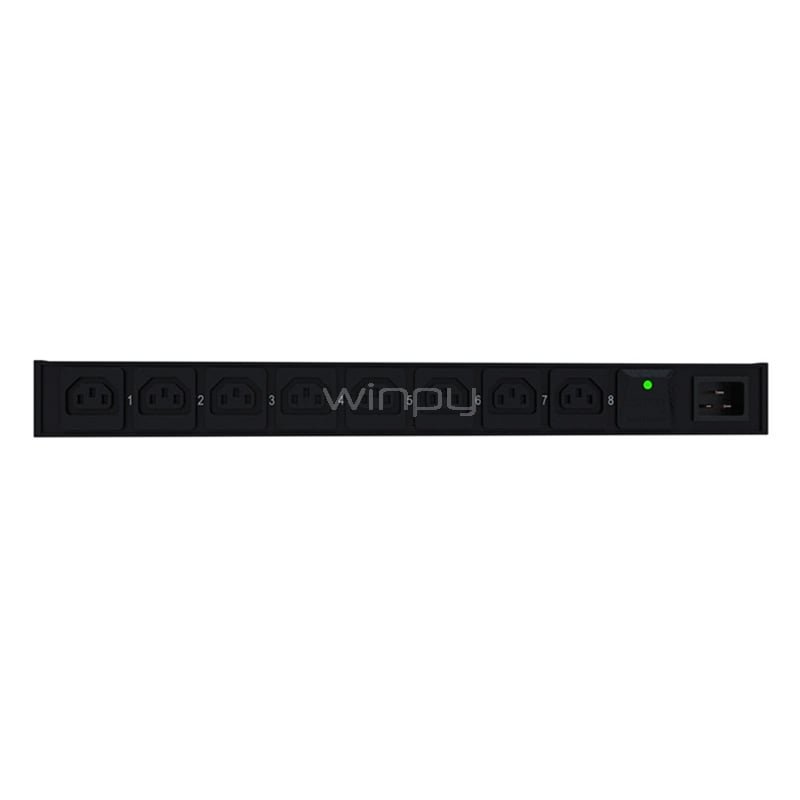 PDU para Rack 200 240V 30 Tomas 6 C19 24 C13 0U SPD Meter SNMP Forza 1 PDU para Rack 200 240V 30 Tomas 6 C19 24 C13 0U SPD Meter SNMP Forza