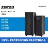 Forza Zeus2 Series 3-Phase Tower - UPS - On-line - 40000 Watt - AC 380/400/415 V - PF1 LCD Tower 380/400V 64-Bat
