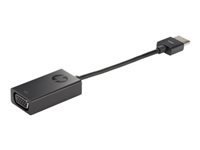 HP HDMI to VGA Display Adapter - Adaptador de vídeo - HD-15 (VGA) hembra a HDMI macho