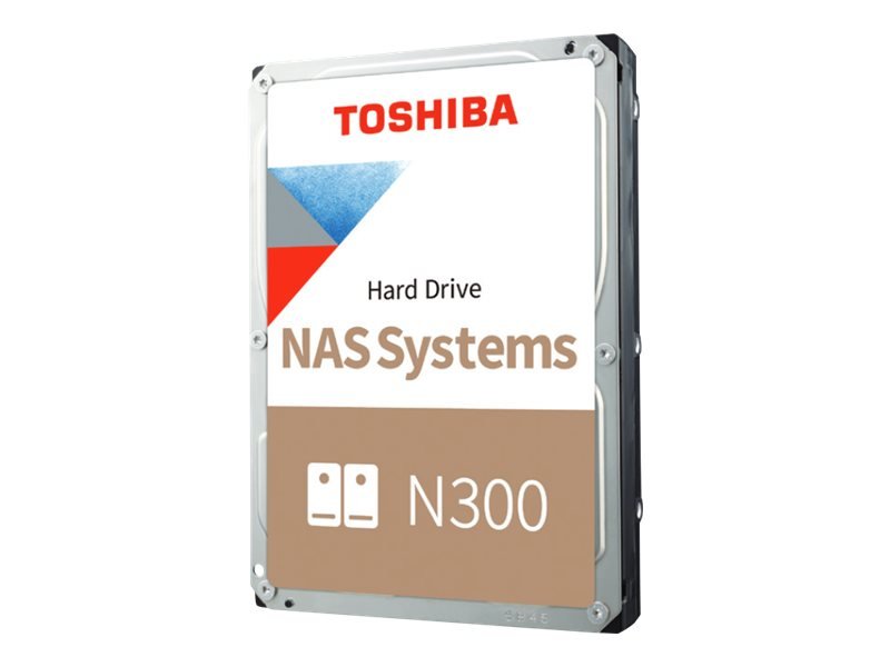 Toshiba N300 NAS - Disco duro - 6 TB - interno - 3.5" - SATA 6Gb/s - 7200 rpm - búfer: 256 MB 1 Toshiba N300 NAS - Disco duro - 6 TB - interno - 3.5" - SATA 6Gb/s - 7200 rpm - búfer: 256 MB