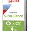 Toshiba S300 Surveillance - Disco duro - 4 TB - interno - 3.5" - SATA 6Gb/s - 5400 rpm - búfer: 128 MB 2 Foto HDWT140UZSVAR 1779441606