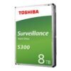 Toshiba S300 Surveillance - Disco duro - 8 TB - interno - 3.5" - SATA 6Gb/s - 7200 rpm - búfer: 256 MB 3 Foto HDWT380UZSVAR 1779441499