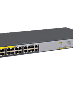 HPE 1420-24G-PoE+ (124W) Switch - Conmutador - sin gestionar - 12 x 10/100/1000 (PoE+) + 12 x 10/100/1000 - sobremesa, montaje en rack - PoE+ (124 W)