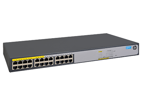HPE 1420-24G-PoE+ (124W) Switch - Conmutador - sin gestionar - 12 x 10/100/1000 (PoE+) + 12 x 10/100/1000 - sobremesa, montaje en rack - PoE+ (124 W) 1 HPE 1420-24G-PoE+ (124W) Switch - Conmutador - sin gestionar - 12 x 10/100/1000 (PoE+) + 12 x 10/100/1000 - sobremesa, montaje en rack - PoE+ (124 W)
