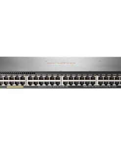 HPE Aruba 2930F 48G PoE+ 4SFP+ - Conmutador - L3 - Gestionado - 48 x 10/100/1000 (PoE+) + 4 x 1 Gigabit / 10 Gigabit SFP+ - flujo de aire de lado a lado - montaje en rack - PoE+ (370 W)