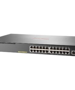 HPE Aruba 2930F 24G PoE+ 4SFP - Conmutador - L3 - Gestionado - 24 x 10/100/1000 (PoE+) + 4 x Gigabit SFP (enlace ascendente) - montaje en rack - PoE+ (370 W)