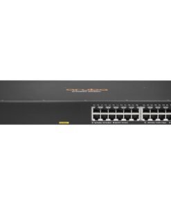 HPE Aruba 6100 24G Class4 PoE 4SFP+ - Conmutador - Gestionado - 24 x 10/100/1000 (PoE+) + 4 x 1 Gigabit / 10 Gigabit SFP+ - flujo de aire de lado a lado - montaje en rack - PoE+ (370 W)