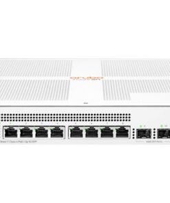 HPE Networking Instant On 1930 8G Class4 PoE 2SFP 124W Switch - Conmutador - L2 + - Gestionado - 8 x 10/100/1000 (PoE+) + 2 x Gigabit SFP - montaje en rack - PoE+ (124 W)