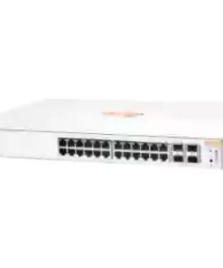 Aruba Instant On 1930 24G Class4 PoE 4SFP/SFP+ 195W Switch - Conmutador - L3 - Gestionado - 24 x 10/100/1000 (PoE) + 4 x 1 Gigabit / 10 Gigabit SFP+ - montaje en rack - PoE (195 W)