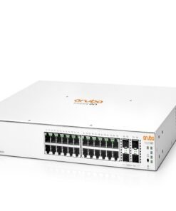 Aruba Instant On 1930 24G Class4 PoE 4SFP/SFP+ 370W Switch - Conmutador - L3 - Gestionado - 24 x 10/100/1000 (PoE) + 4 x 1 Gigabit / 10 Gigabit SFP+ - montaje en rack - PoE (370 W)