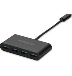Kensington Concentrador USB-C a 4 Puertos USB 3.0 para Portátiles CH120