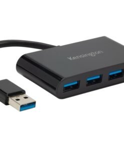 Kensington UH4000 Hub USB 3.0 de 4 Puertos SuperSpeed para Escritorio