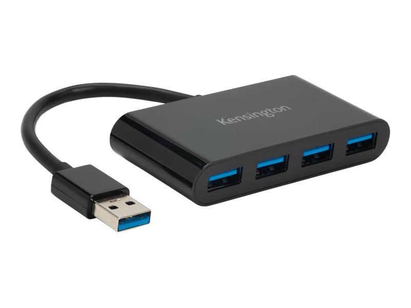 Kensington UH4000 Hub USB 3.0 de 4 Puertos SuperSpeed para Escritorio 1 Kensington UH4000 Hub USB 3.0 de 4 Puertos SuperSpeed para Escritorio
