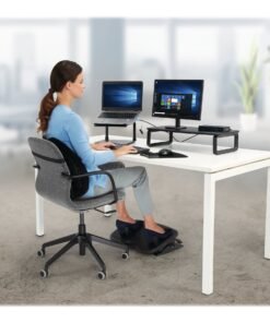 Soporte Lumbar Ergonómico Negro Kensington SmartFit Conform