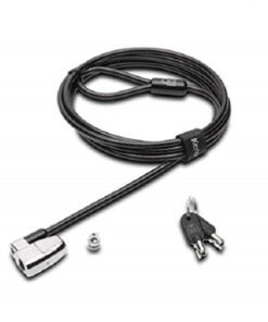 Kensington Slim N17 Combination Laptop Lock for Wedge-Shaped Slot - Bloqueo de cable de seguridad