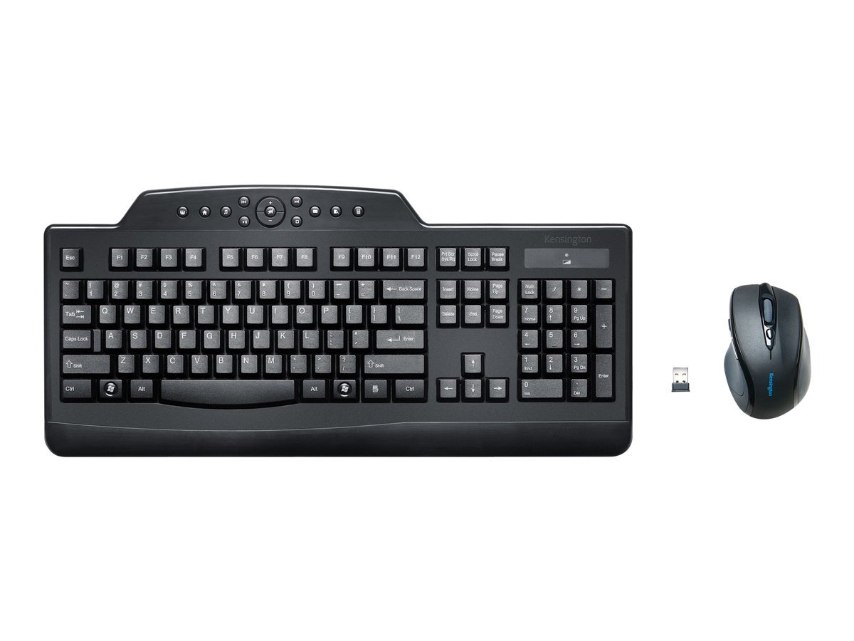 Kensington Pro Fit: Teclado y Ratón Inalámbricos Español Negros 1 Kensington Pro Fit: Teclado y Ratón Inalámbricos Español Negros