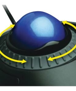Kensington Orbit with Scroll Ring - Bola de seguimiento - diestro y zurdo - óptico - cableado - USB