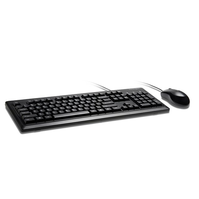 Set de Teclado y Mouse Español USB Negro Kensington 1 Kensington - Keyboard and mouse set - Spanish - USB - All black