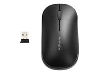 Kensington SureTrack Ratón Inalámbrico Dual Conexión (2.4GHz + Bluetooth) | Óptico 4 Botones | Receptor USB | Negro
