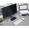 Kensington SureTrack - Ratón - óptico - 4 botones - inalámbrico - 2.4 GHz, Bluetooth 5.0 LE, Bluetooth 3.0 - receptor inalámbrico USB - blanco 3 Foto K75353WW 1778172894