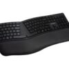 Kensington Pro Fit Ergo Teclado Inalámbrico Ergonómico | Doble Conexión Bluetooth / 2.4GHz | Layout Español | Negro