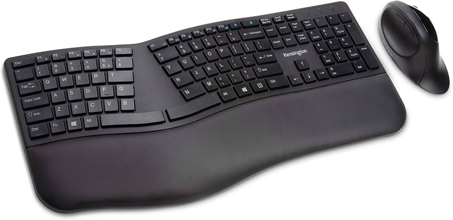 Kensington Set Teclado y Ratón Inalámbrico Ergonómico Recargable 1 Kensington Set Teclado y Ratón Inalámbrico Ergonómico Recargable