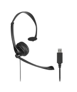 Kensington Auriculares USB-A En Oreja Cableados Negros