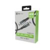 Klip Xtreme Cable USB-C Carga Rápida 60W Trenzado Duradero 3m Negro