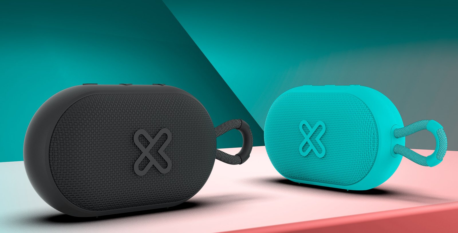 Parlante TWS 12 Horas IPX7 Klip Xtreme KBS-030BK 1 Klip Xtreme KBS-030BK - Speaker - Black - TWS - 12Hrs -IPX7