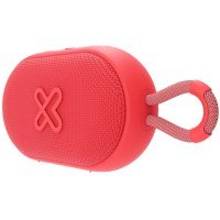 Altavoz Bluetooth Portátil Klip Xtreme KBS-030RD Sumergible IPX7 - Hasta 12H Batería - Sonido TWS - Rojo Brillante