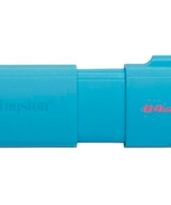 Kingston 64GB SuperSpeed USB 3.2 Gen 1 Flash Drive Neon Aqua Blue