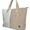 Bolso Elegante para Portátil de Mujer 15.6" Klip Xtreme Beige y Blanco Poliéster