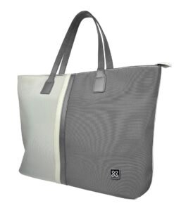 Klip Xtreme Bolso Maletín para Portátil 15.6" Mujer - Gris y Blanco