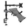 Klip Xtreme Soporte de Escritorio Ergonómico para Laptop y Monitor Ajustable hasta 32" 3 Klip Xtreme Soporte de Escritorio Ergonómico para Laptop y Monitor Ajustable hasta 32"