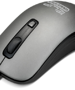 Klip Xtreme Mouse USB con Cable, Gris, 1600 DPI