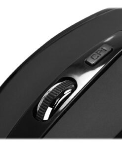 Klip Xtreme Klever KMW-340 Ratón Óptico Inalámbrico USB 2.4GHz, 6 Botones, Negro