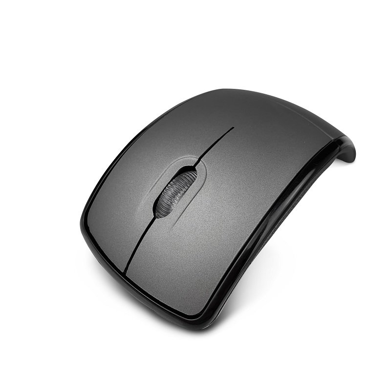 Klip Xtreme Mouse Óptico Inalámbrico Plegable Gris 1 Klip Xtreme Mouse Óptico Inalámbrico Plegable Gris